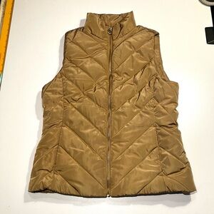 MICHAEL Michael Kors quilted vest/ brand new! NWOT/ gold color/ size small